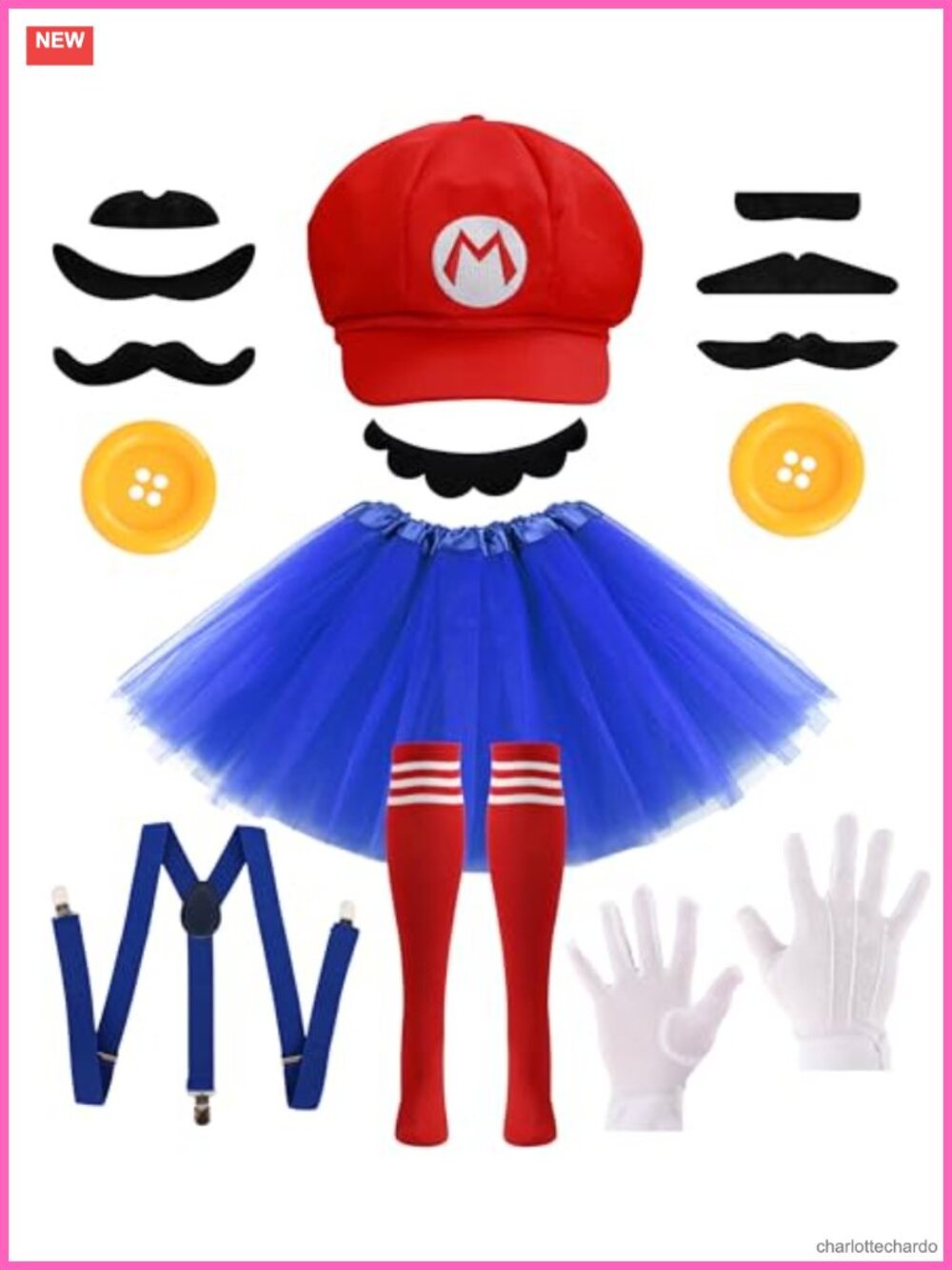 Halloween Costume Accessory Set Cosplay Party Head Circumference 58-60 cm